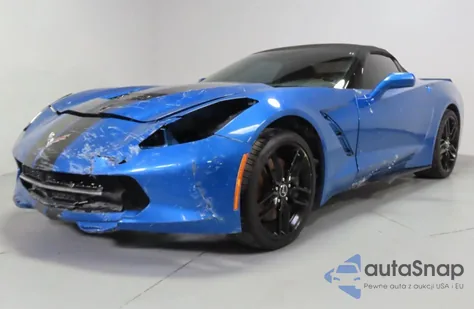 2015 Chevrolet Corvette Stingray Z51 3Lt из США, поврежденный, VIN 1G1YL3D75F5113174